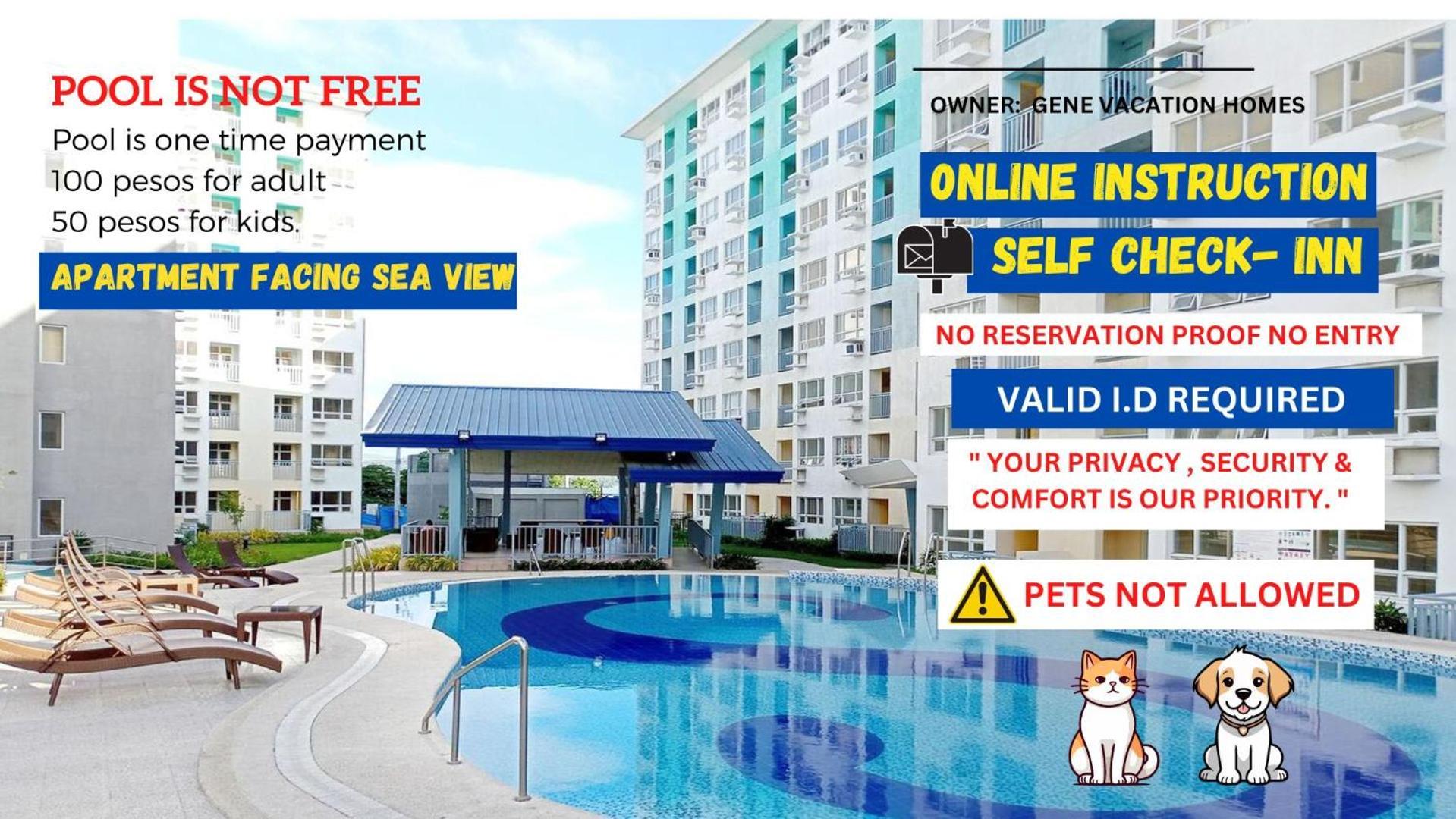 4Th Floor - Sea View Of Seawind Condominium ダバオ　シティ エクステリア 写真